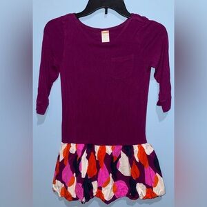 Gymboree Purple and Multicolor Kids Dress